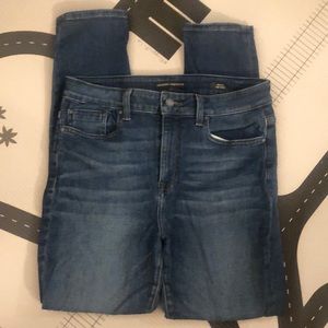 Modern American SOHO high rise ankle jeans